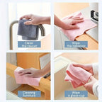 Microfiber Cleaning Cloth Roll | 🔥FLAT 50% SAVING🔥
