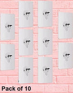 NO DRILLING SCREW WALL HOOKS |🔥PACK OF 10 PCS🔥