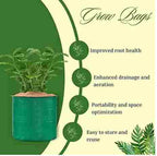 Geo-Grow™ -Geofabric Grow Bags for Planting - 5pcs Combo |🔥Free 100 Vegetable Seeds Mix Variety🔥